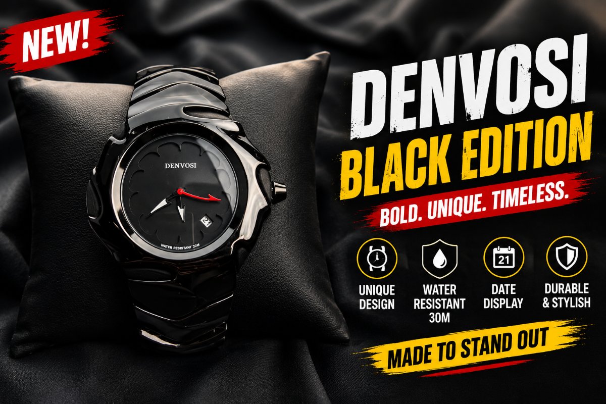 DENVOSI Premium Metal Watch